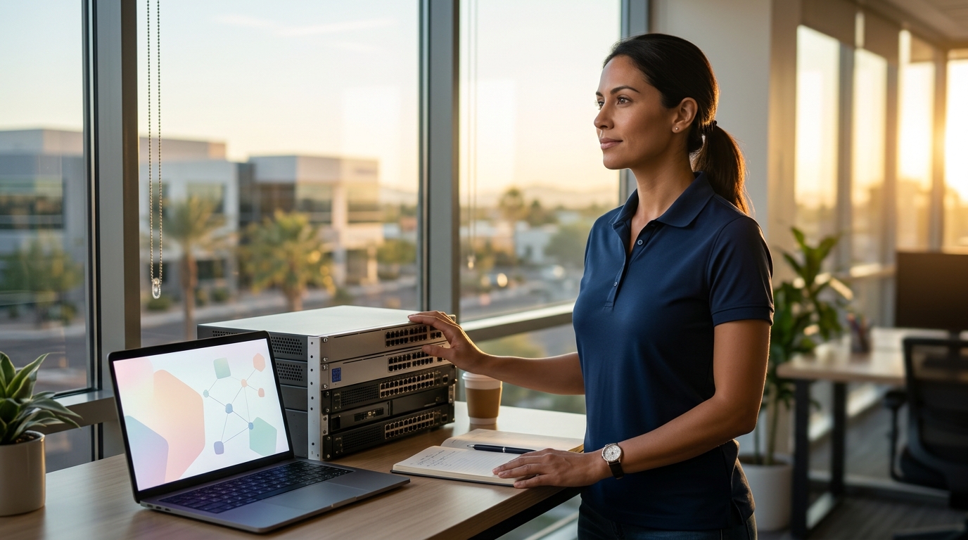 Steps to Implementing a Network Support Plan for Chandler Small