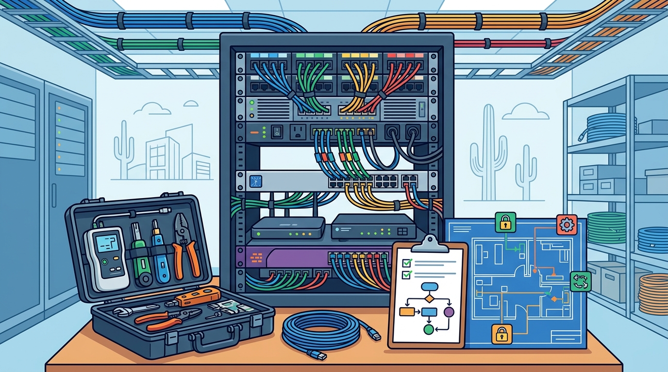 Steps to Implementing a Network Support Plan for Chandler Small