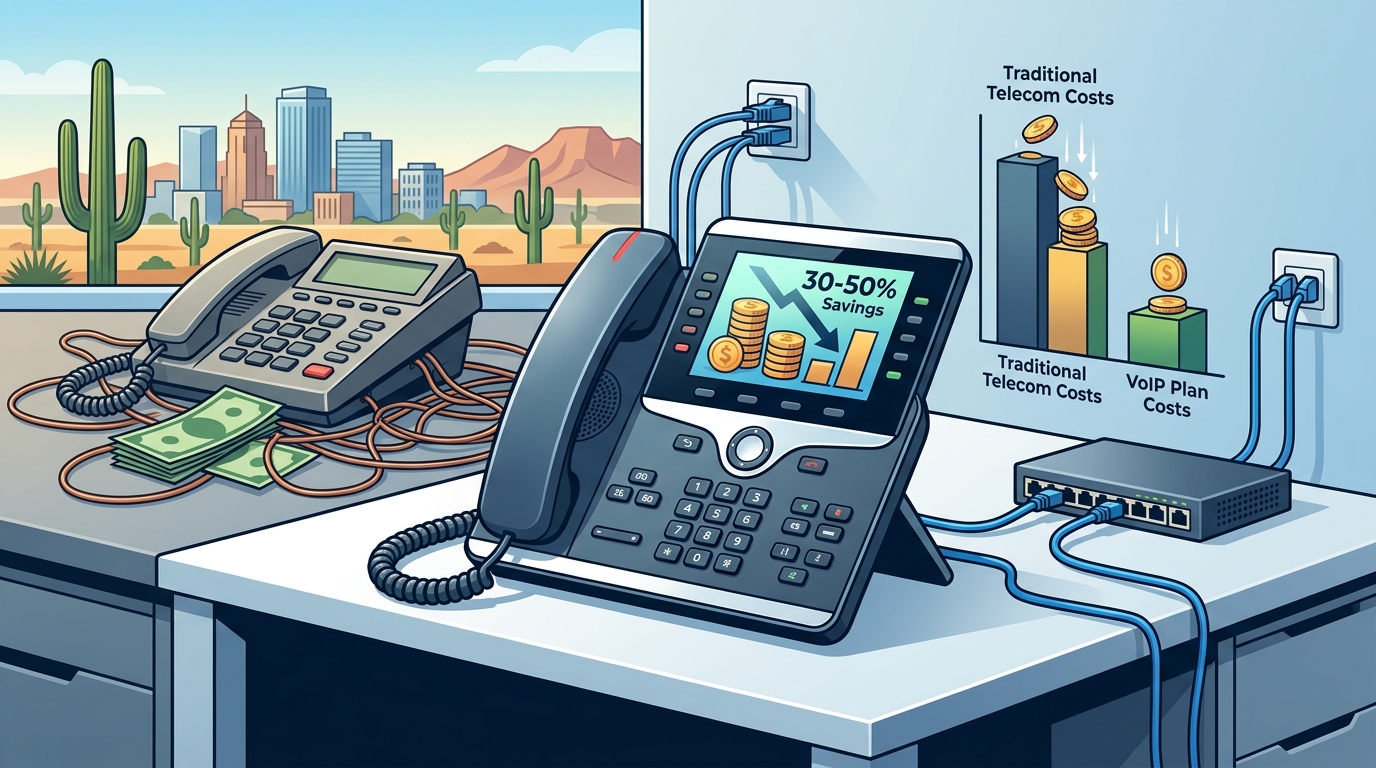 VoIP Phone Service Costs and Pricing for Chandler, AZ Offices