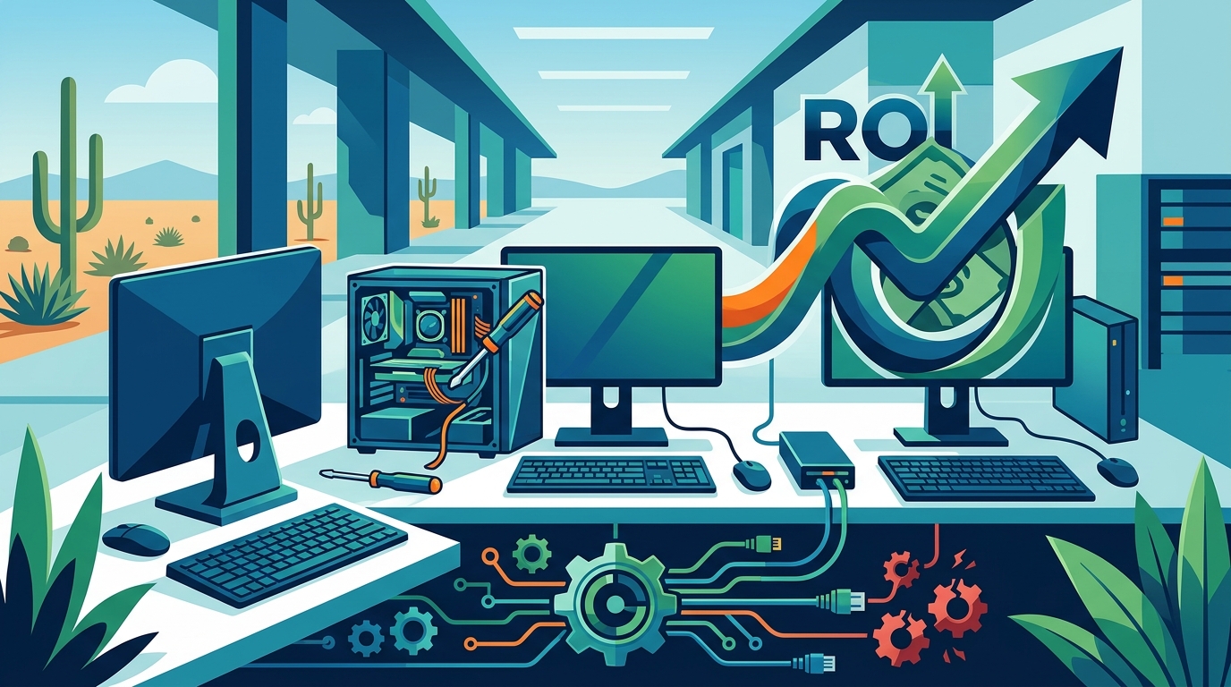 Managed Workstation Services Costs and ROI for Chandler