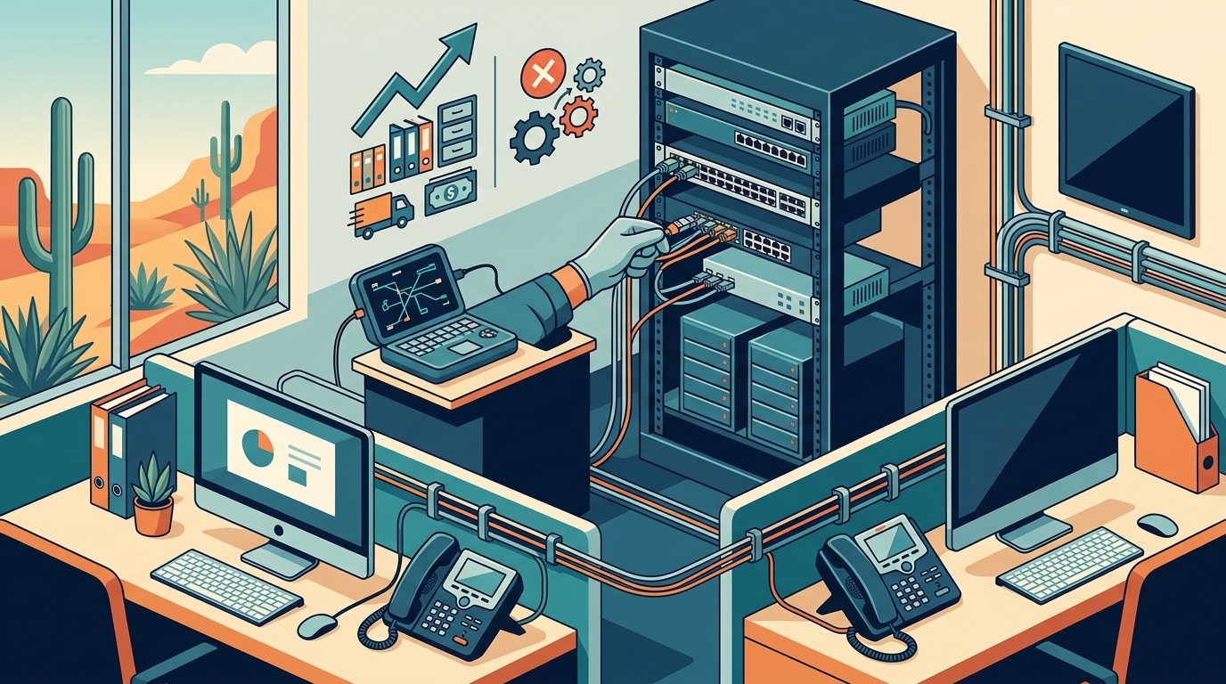Network Support Pricing and ROI for Small Businesses in Chandler