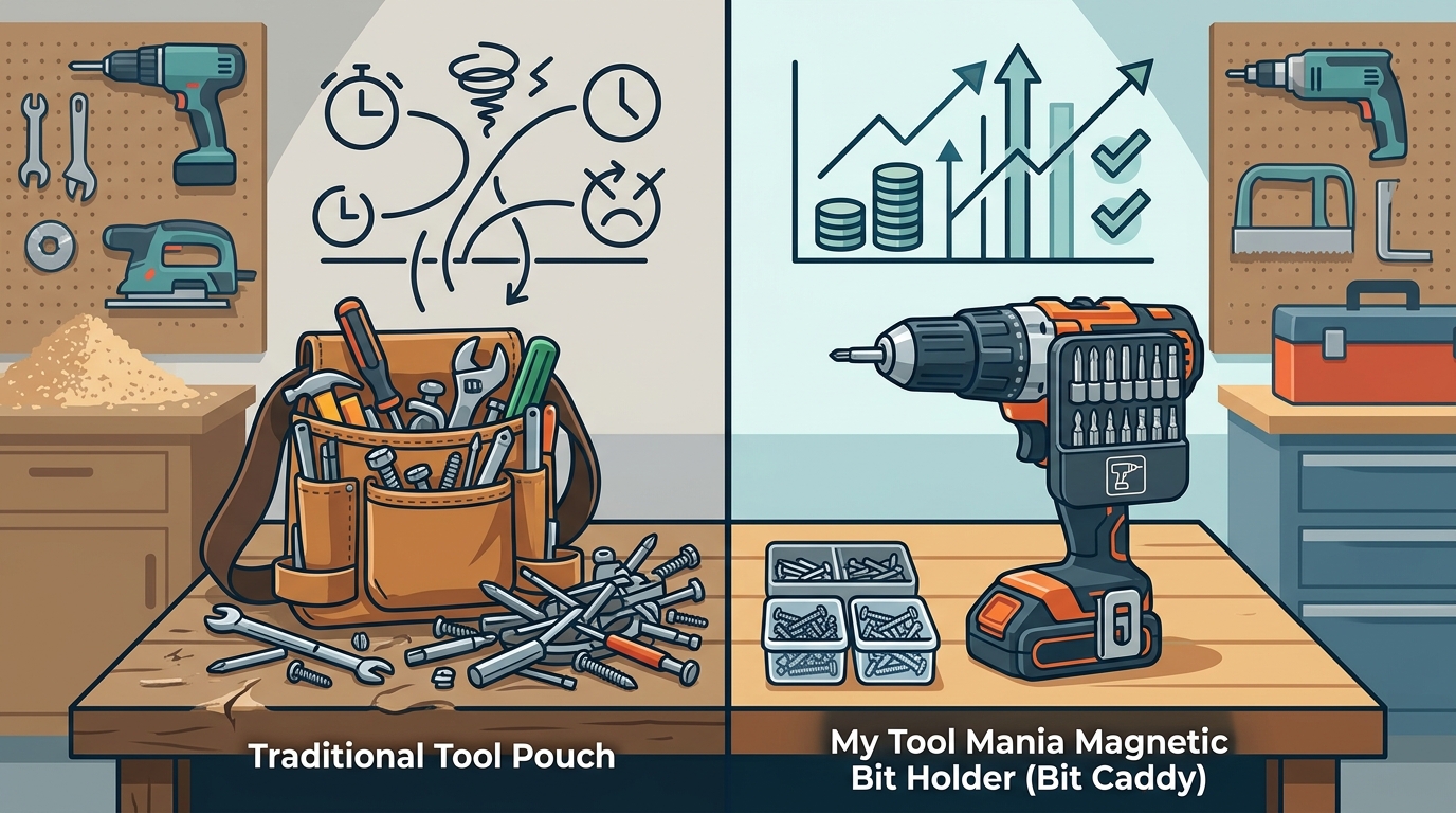 Magnetic Bit Holder Pricing: Drill Caddy vs. Traditional Tool P