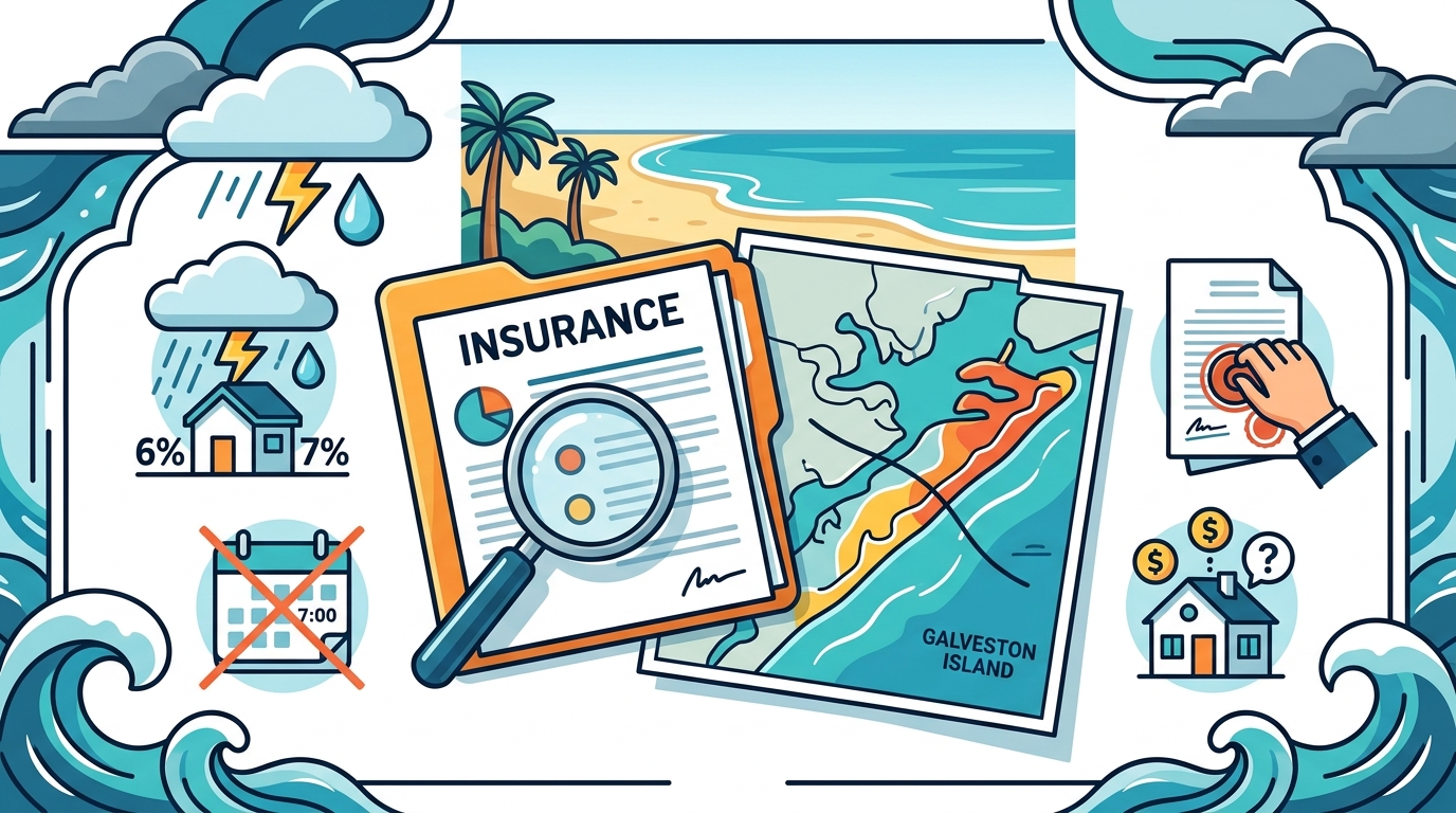 Common Mistakes When Shopping for Flood Insurance in Galveston