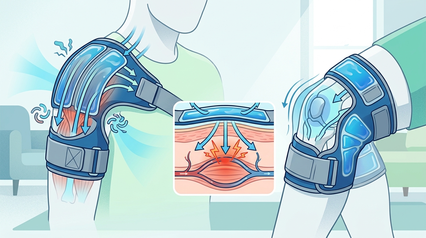 Real-World Pain Relief: How Ice Wraps Work for Recovery