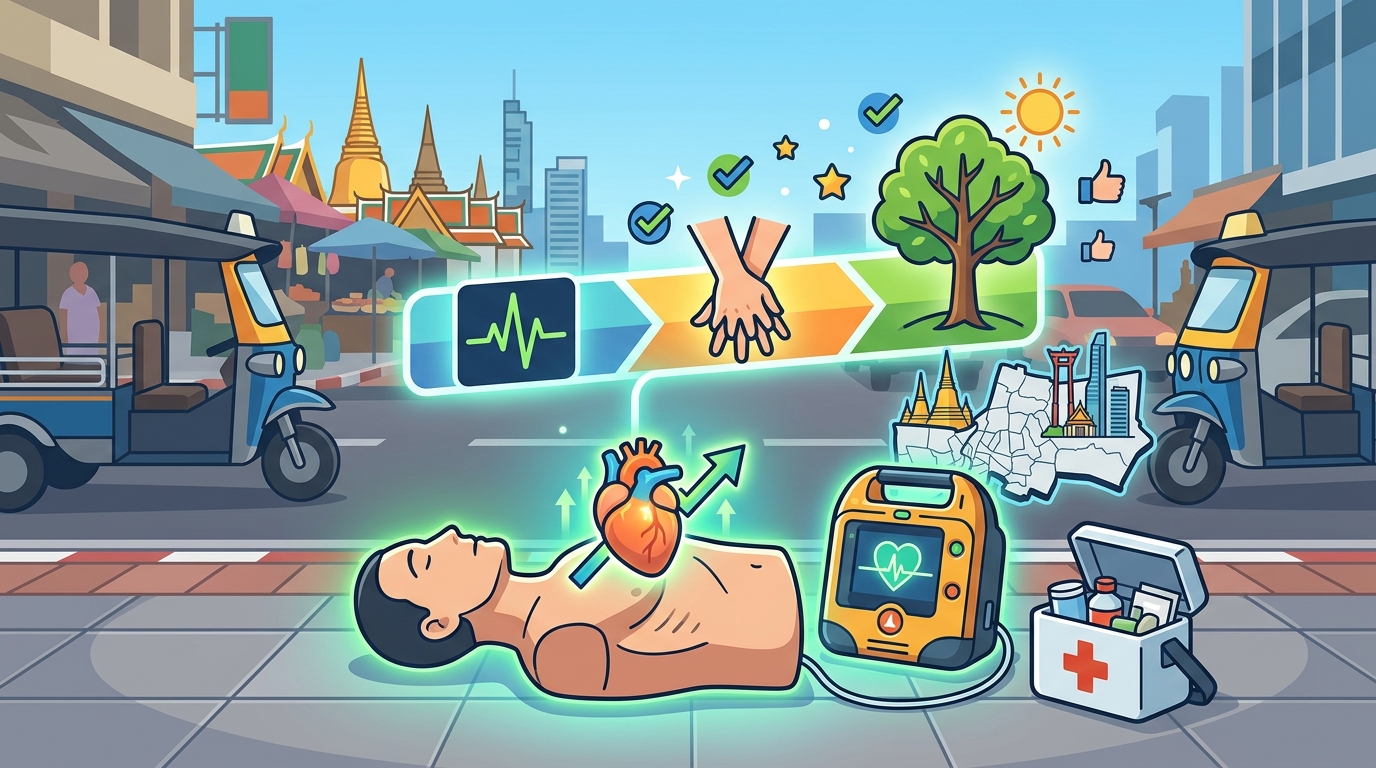 Real-World CPR Success Stories from Bangkok First Aid Training