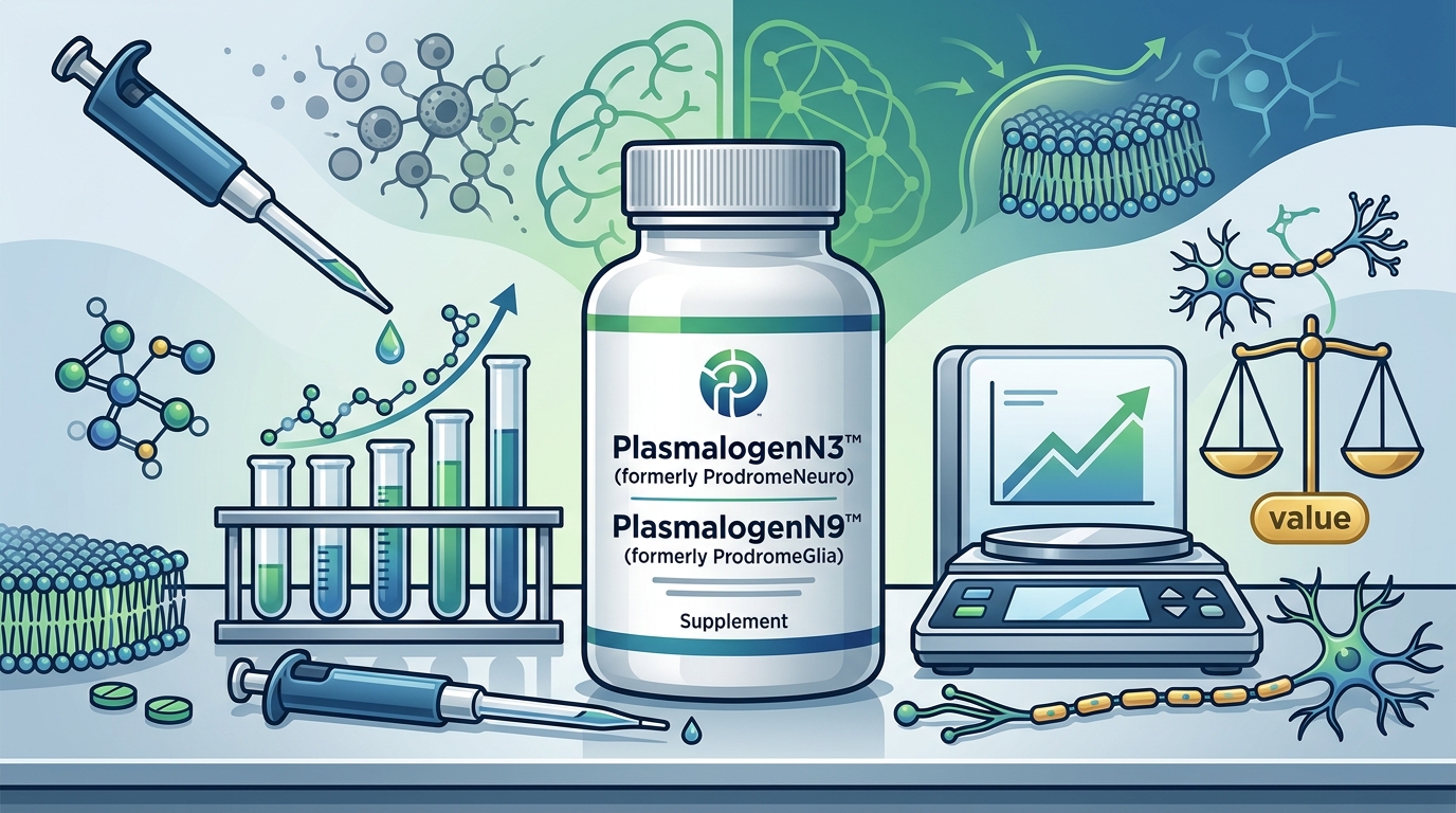 Cost-Effective Cognitive Health: Plasmalogen & Neuroprotective