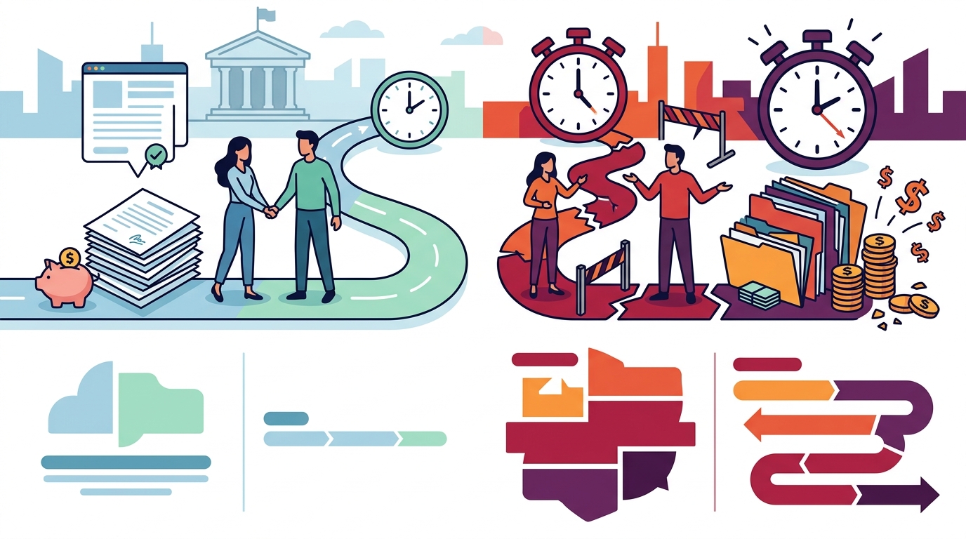 Contested vs. Uncontested Divorce in NY: Cost & Timeline Guide