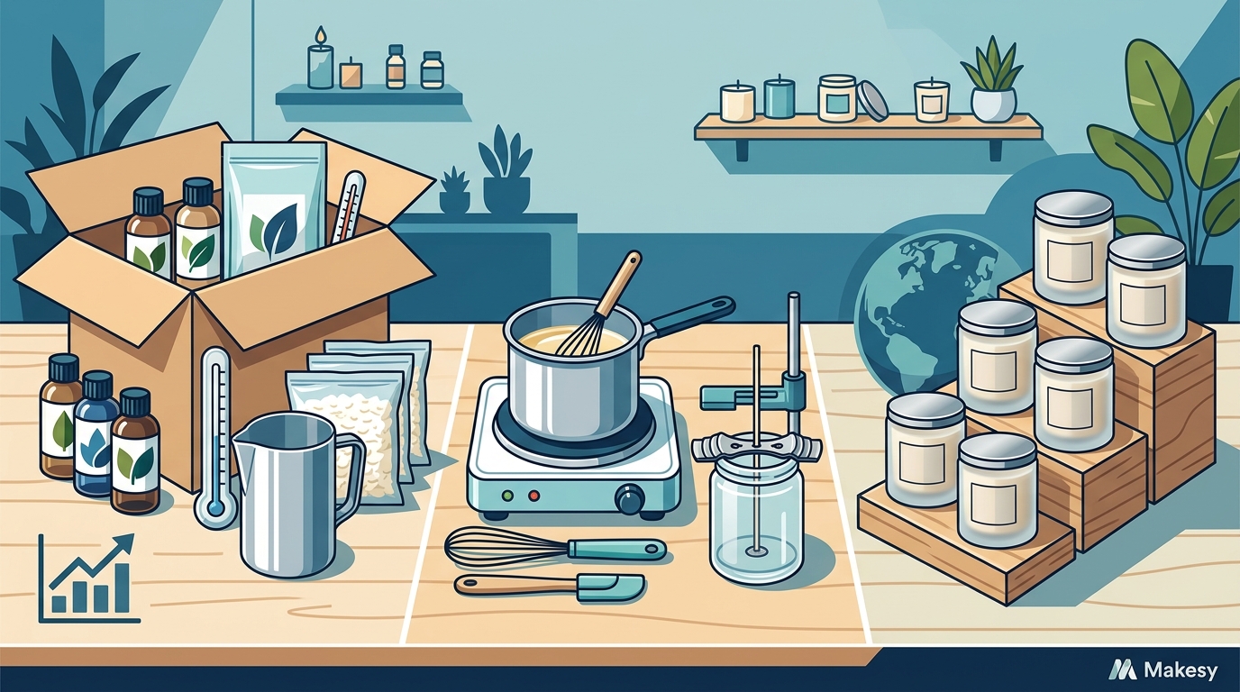 How 3 Beginners Built Candle Collections With Makesy Kits
