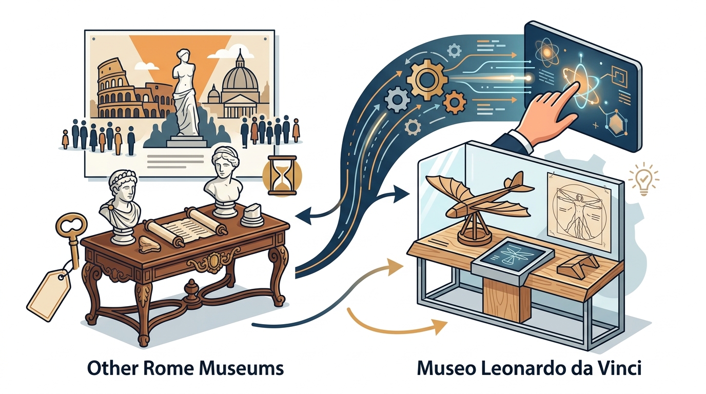 Museo Leonardo da Vinci vs. Other Rome Museums: A Complete Guide