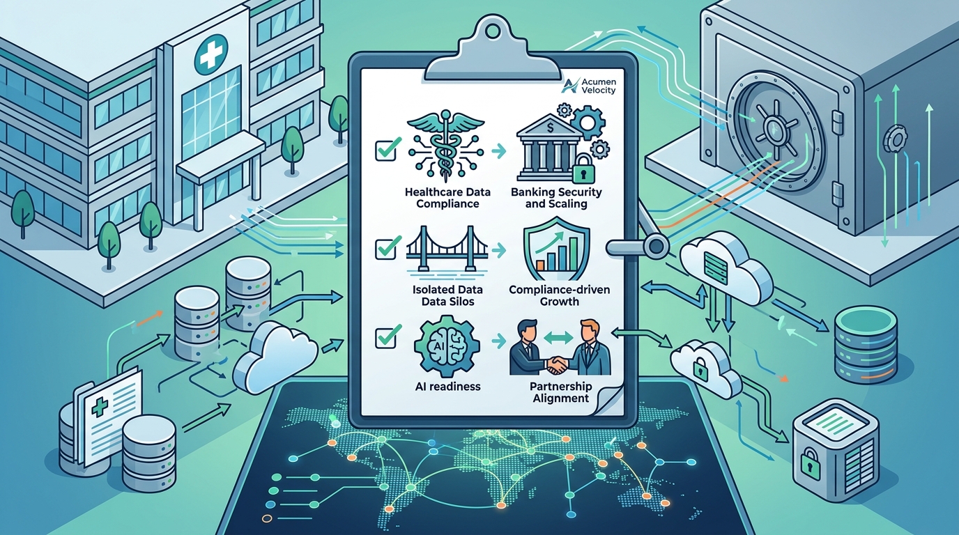 Data Strategy Partner Checklist: Healthcare & Banking
