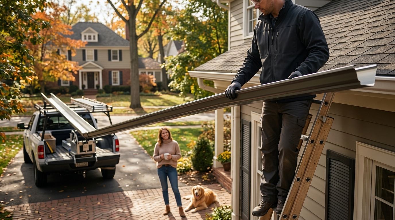 Installing Seamless Gutters in Cincinnati: A Complete Guide