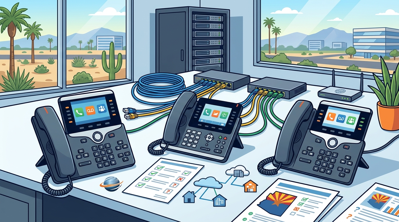 Comparing VoIP Phone Service Providers for Chandler Offices