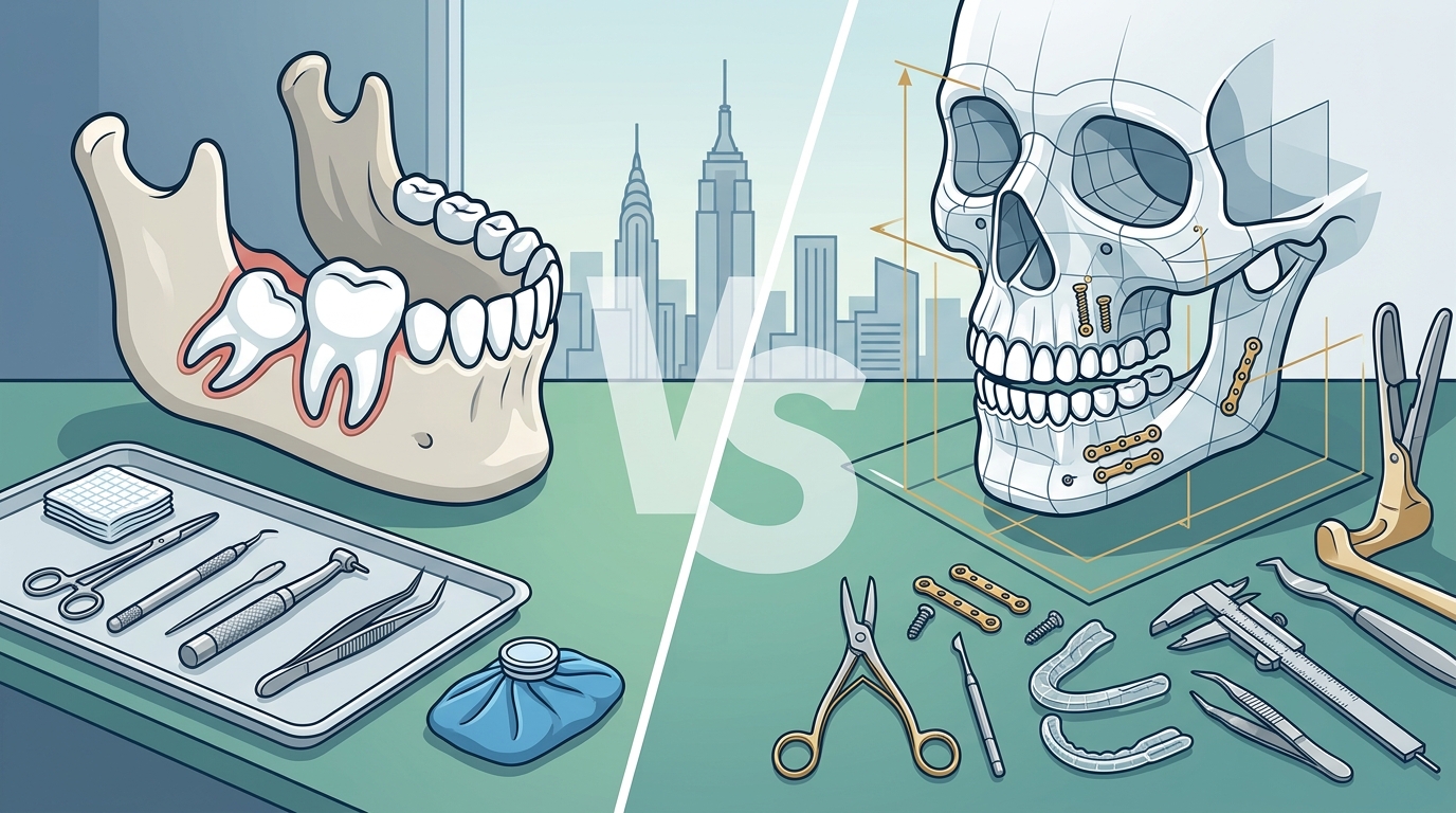 Wisdom Teeth vs. Jaw Surgery: Which NYC Oral Surgeon Do You Need