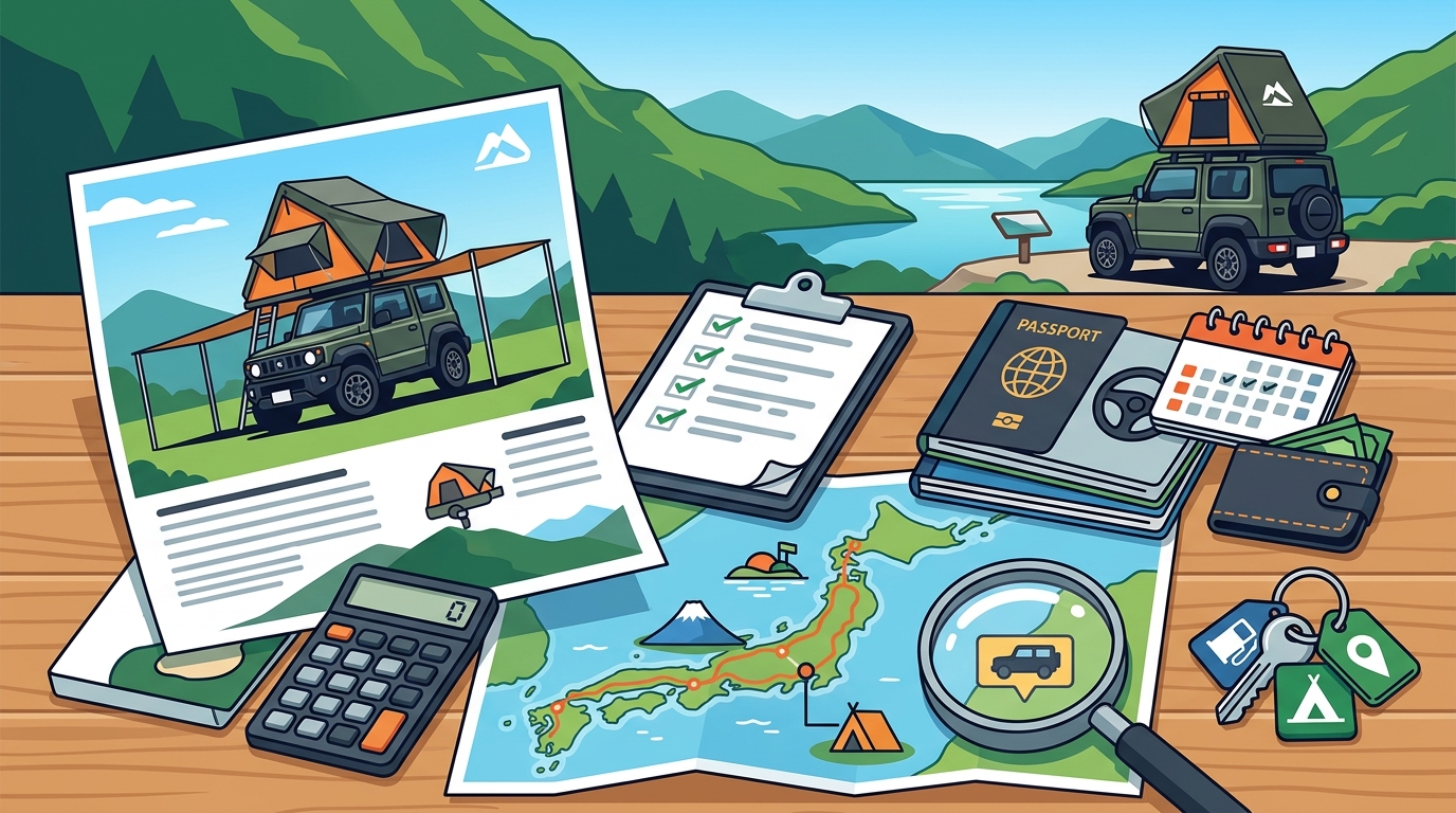 Camper Van Rental Myths & FAQs in Japan | Overland Japan