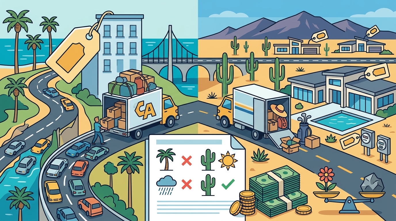 California to Arizona Relocation: 7 Costly Mistakes to Avoid