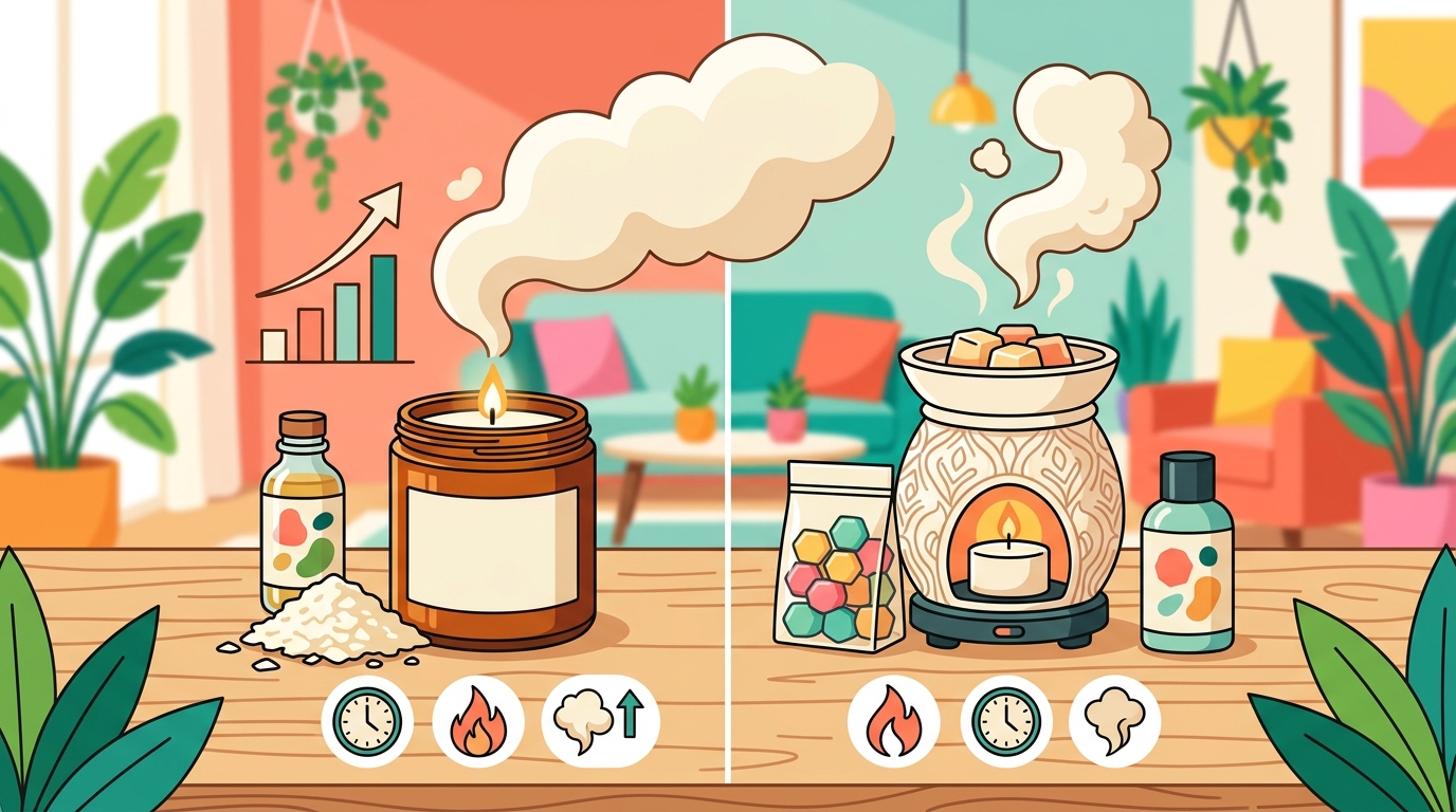 Soy Wax Candles vs. Wax Melts: Which Scent Lasts Longer?