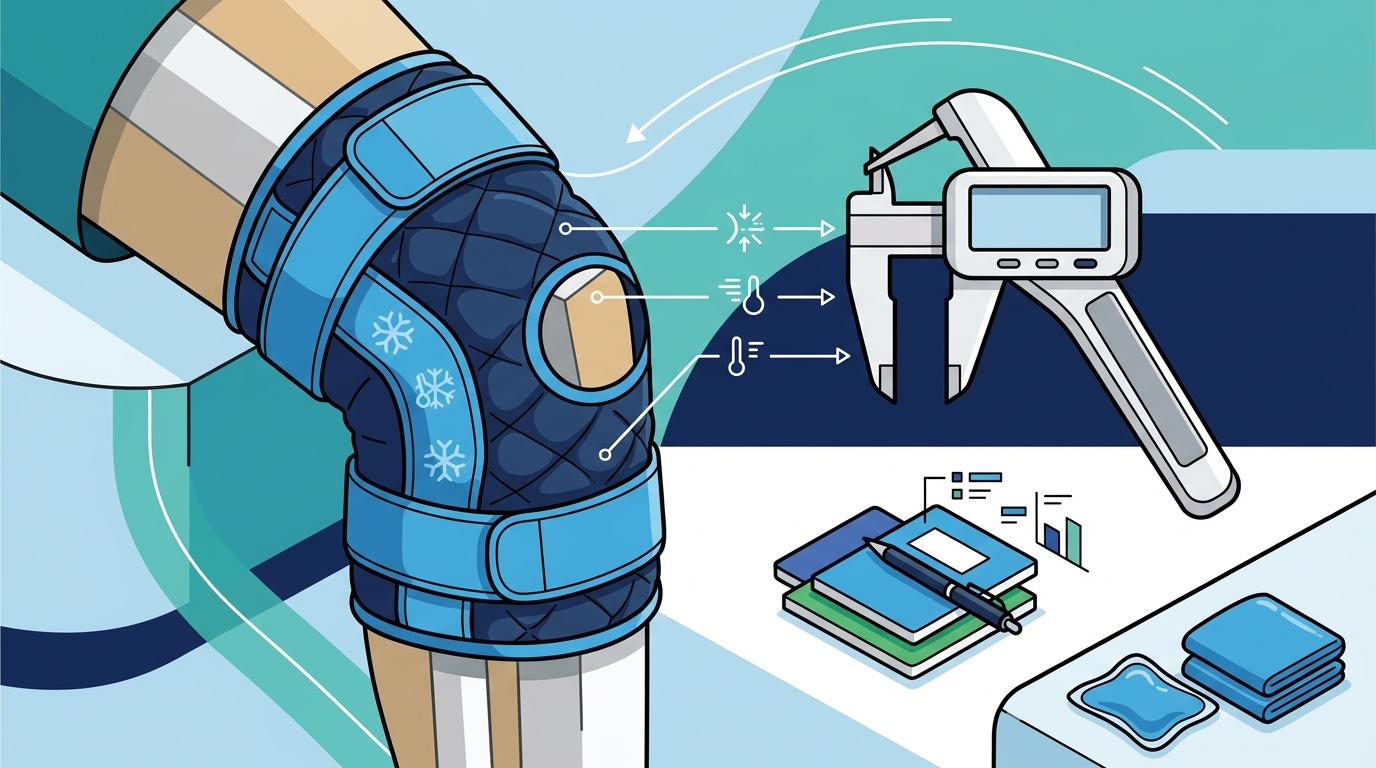 Measurable Knee Pain Relief Outcomes from Consistent Ice Pack