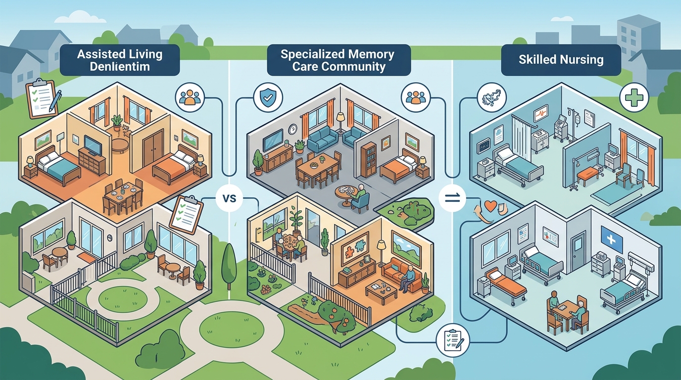 Comparing Memory Care Options: A Guide for Families
