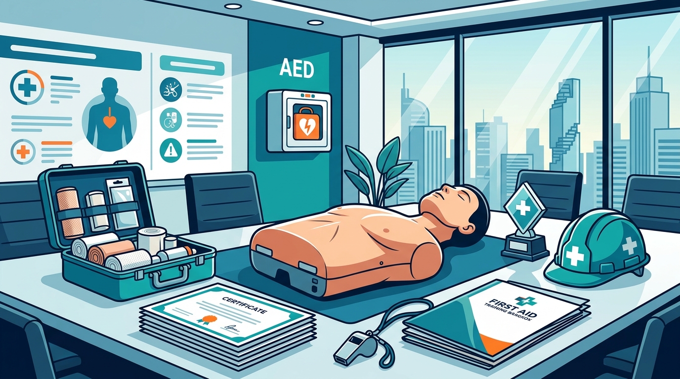 Corporate CPR & First Aid Training in Bangkok | Save Lives