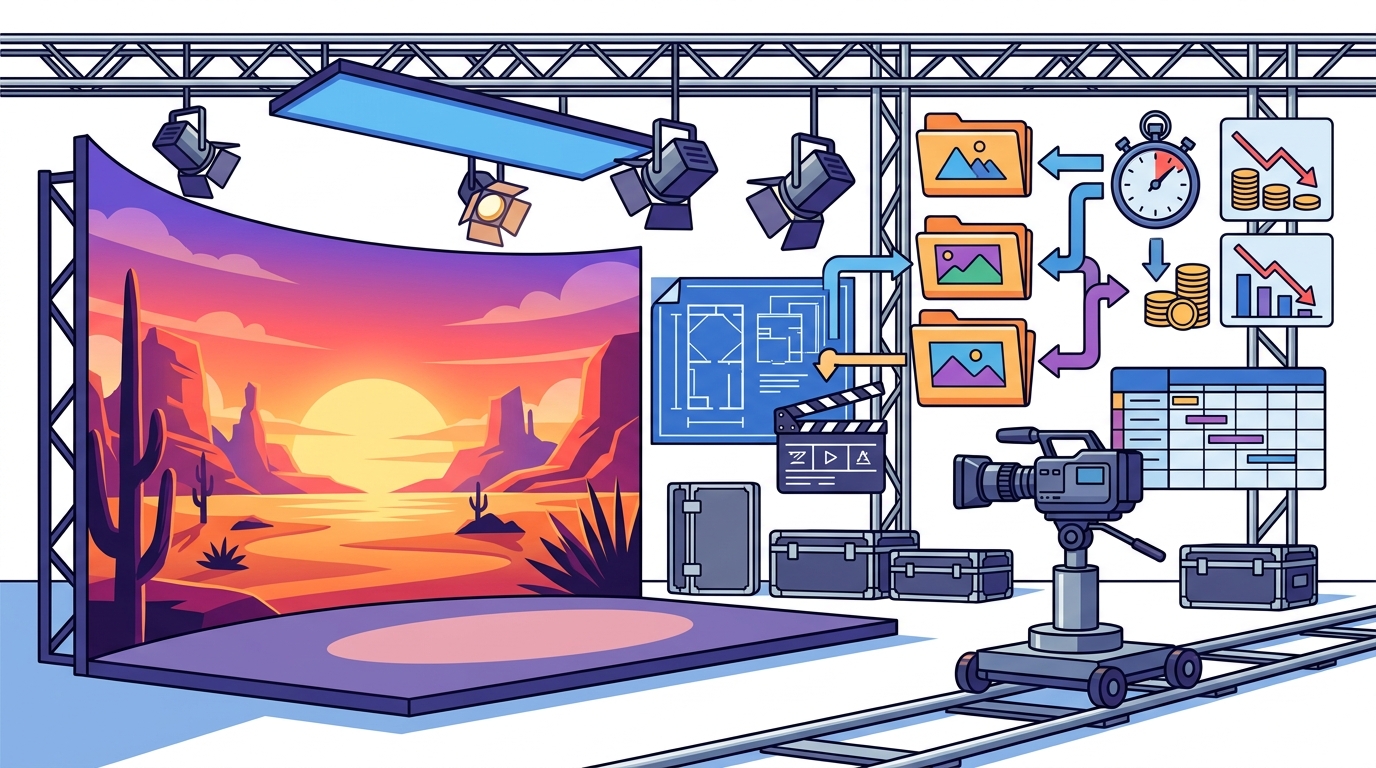 Planning a Virtual Production: LED Volume Studio Guide
