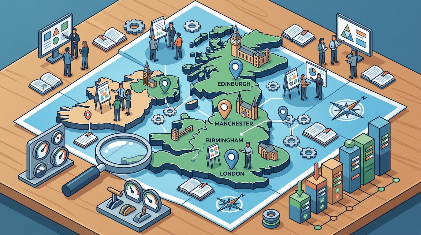 Evaluating In-Person Sales Training Providers Across UK Sites