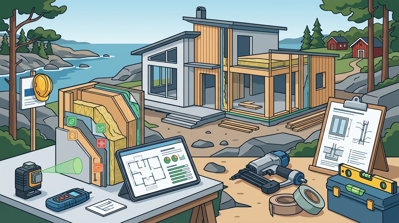 Quality Standards for Custom Villa Builders in Göteborg