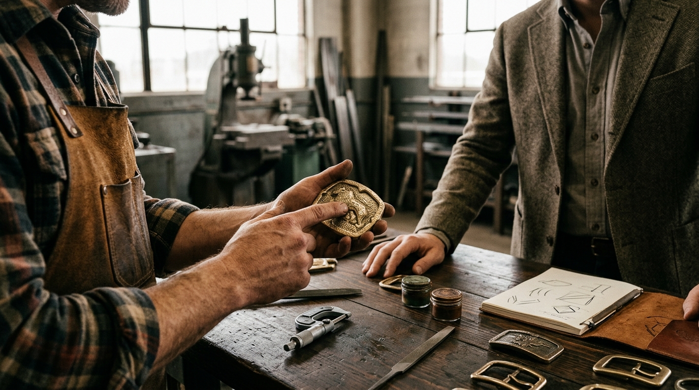 Selecting the Right Custom Belt Buckle Manufacturer