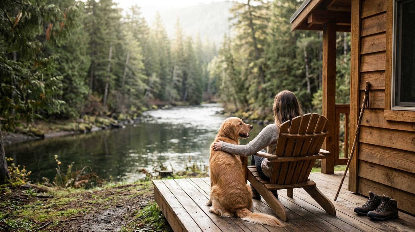 Pet-Friendly Lodging in Central Cascades: Whistlin' Jack's Guide