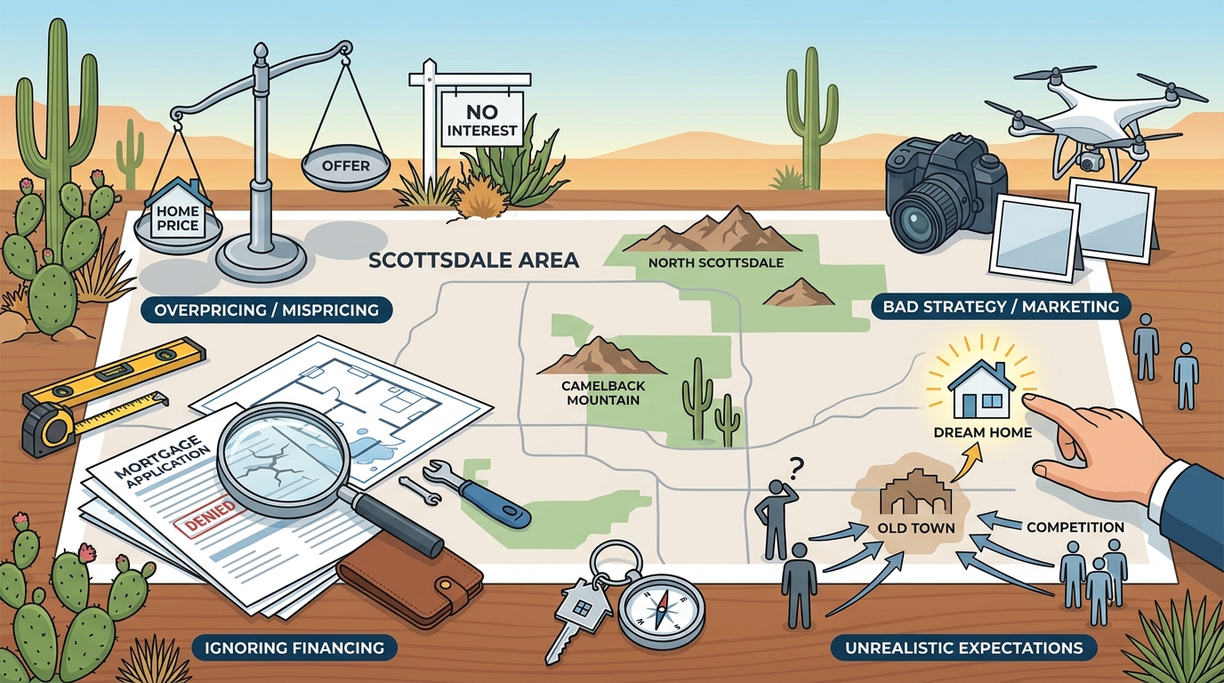 Common Real Estate Mistakes in Scottsdale: How to Avoid Them