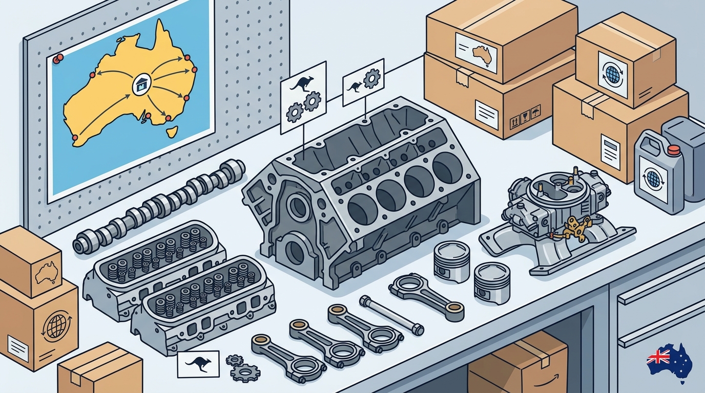 Sourcing Chevy Performance Engine Parts in Australia