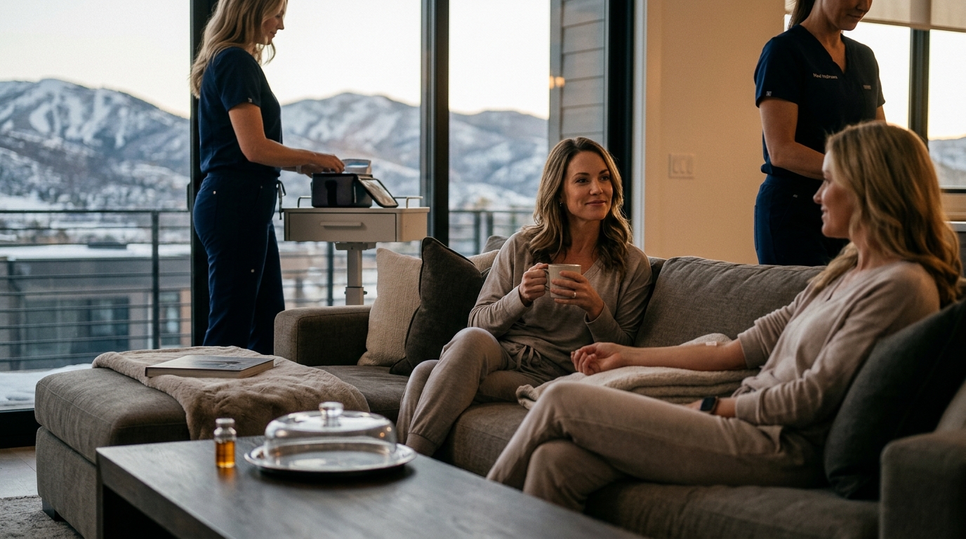 NAD+ and B12 Shot Pricing: Salt Lake City vs Park City Concierge