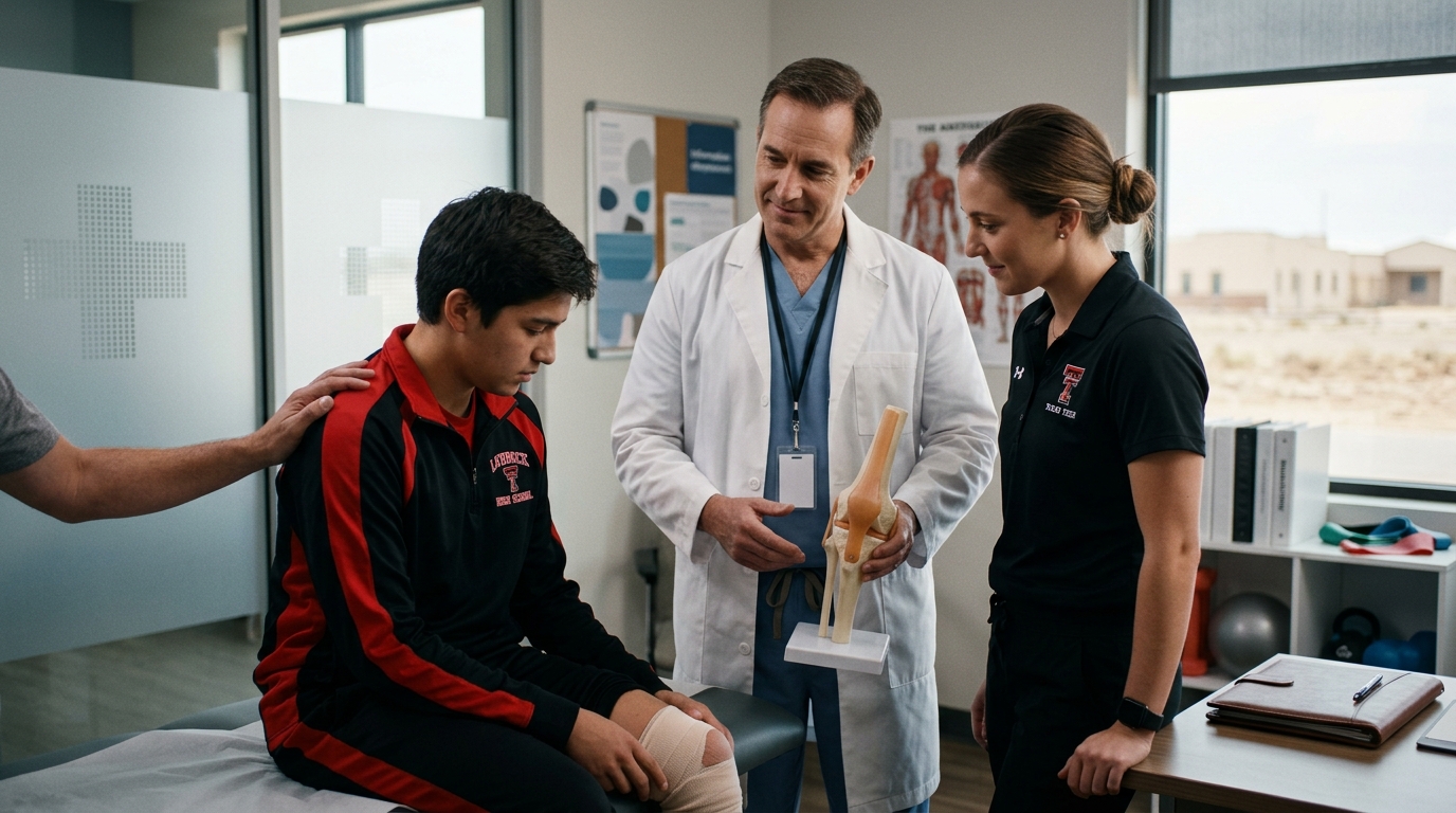 Sports Medicine Credentials for Texas Tech & High School Athlete