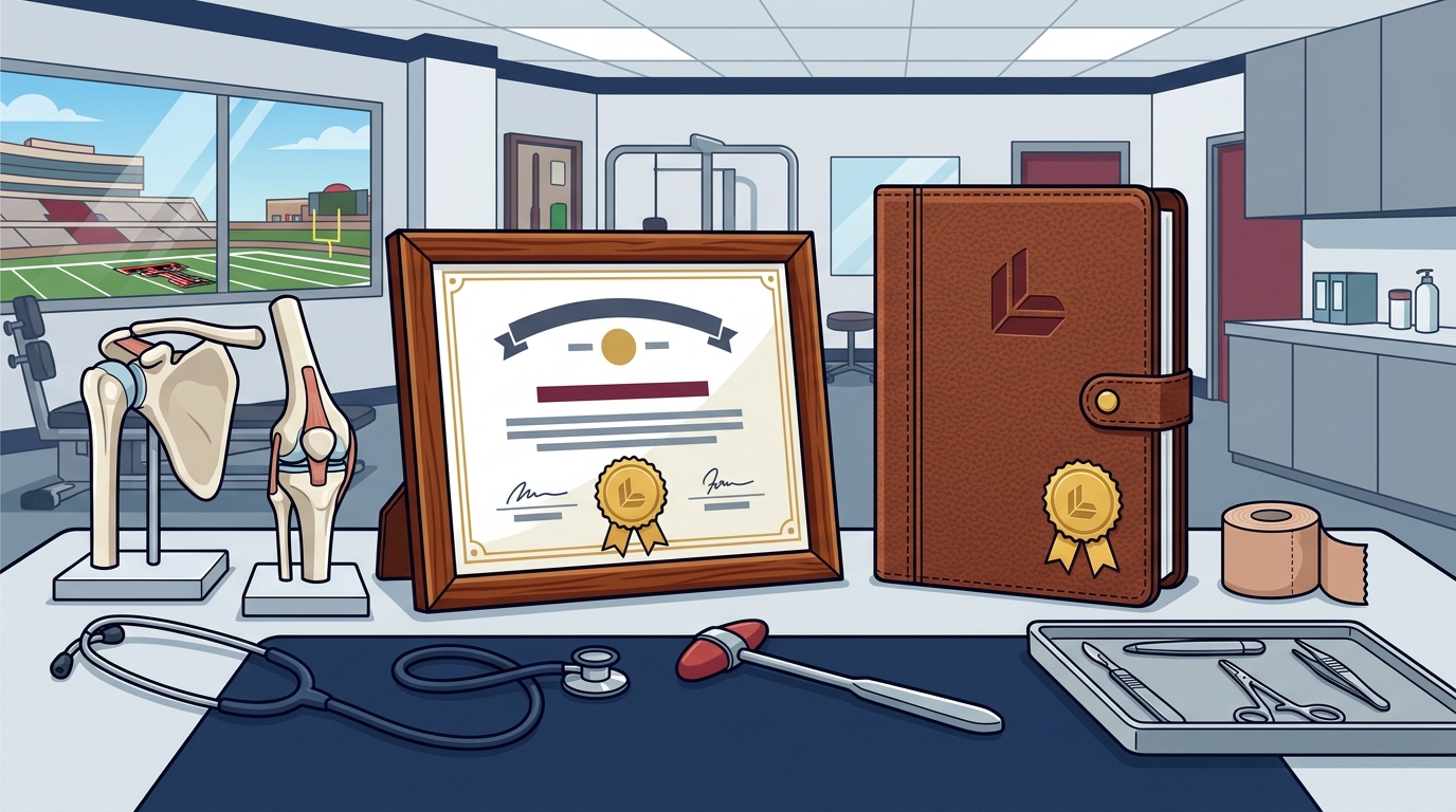 Sports Medicine Credentials for Texas Tech & High School Athlete
