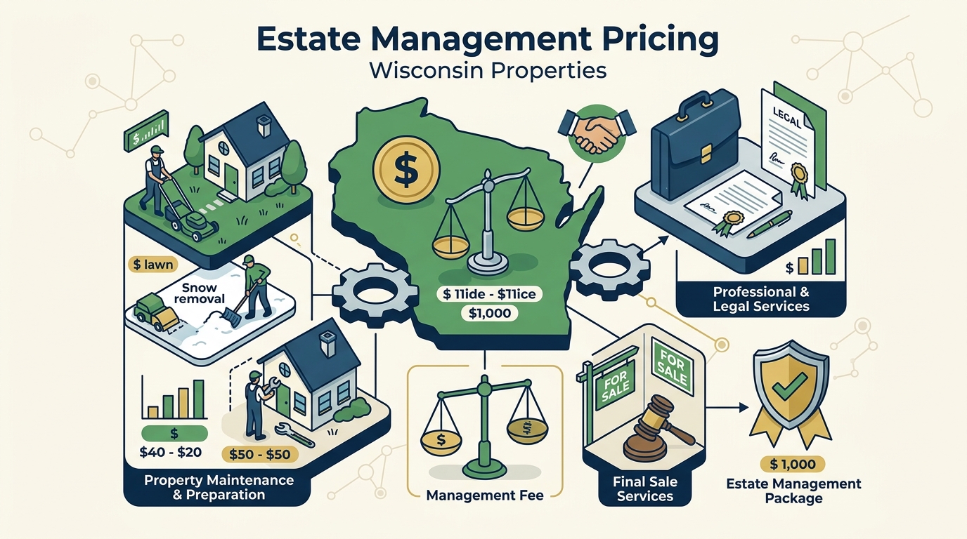 Estate Management Pricing & Costs for Wisconsin Properties