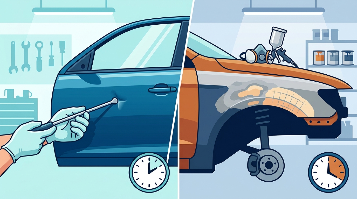 Paintless Dent Repair vs. Traditional Auto Body Repair: Which Is