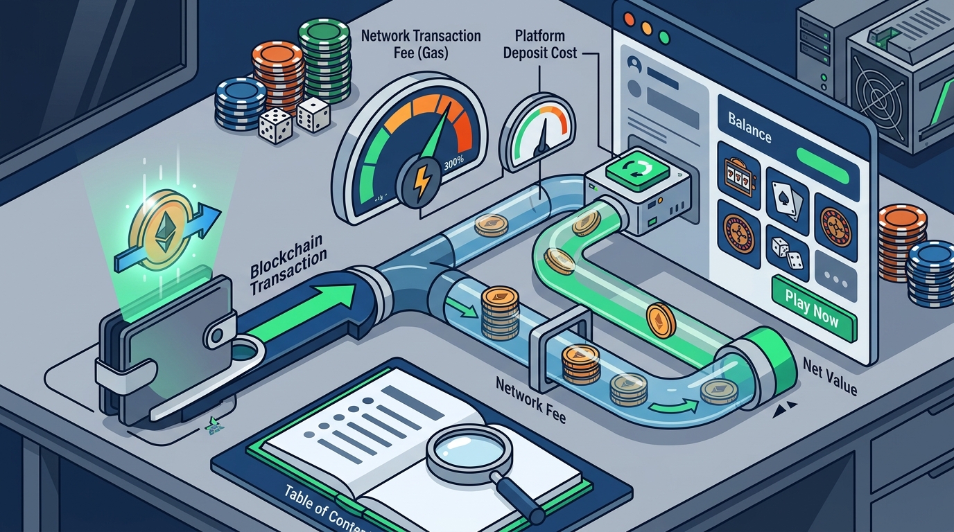 Token Swap Fees and Deposit Costs at Crypto Casinos