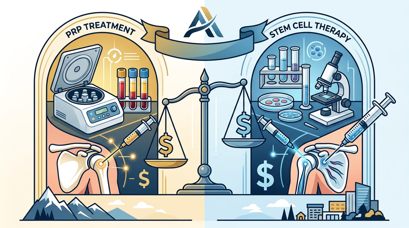 PRP vs Stem Cell Shoulder Treatment Cost Anchorage