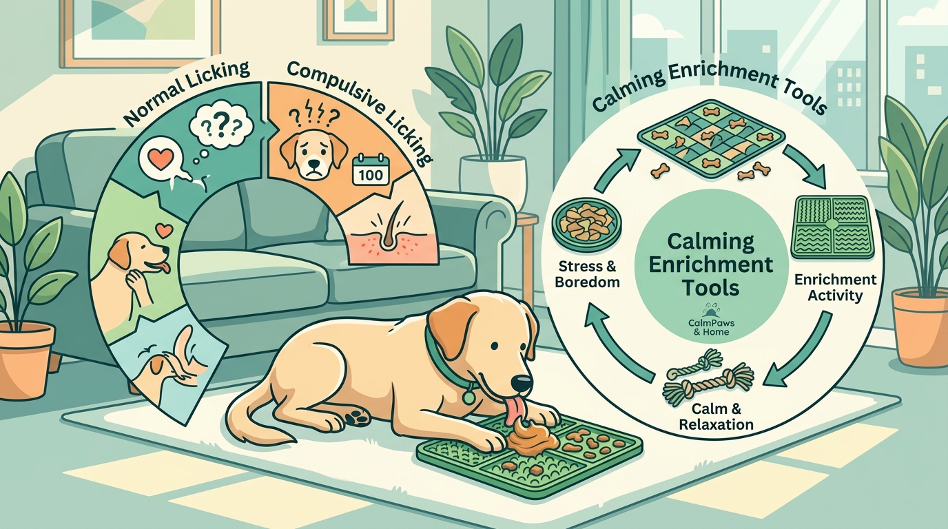 Why Do Dogs Lick? Calming Lick Toys & Enrichment Guide