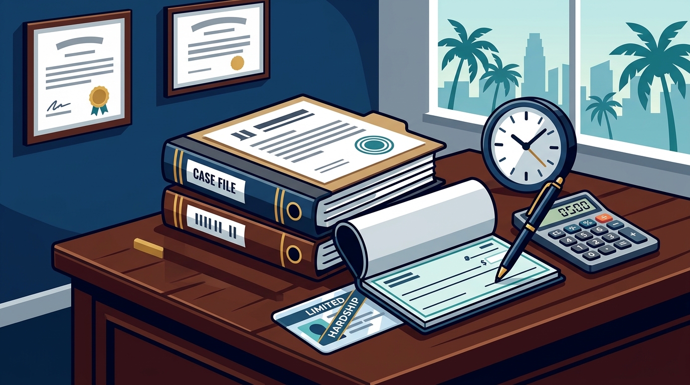 DUI Hardship License Legal Fees in Miami-Dade