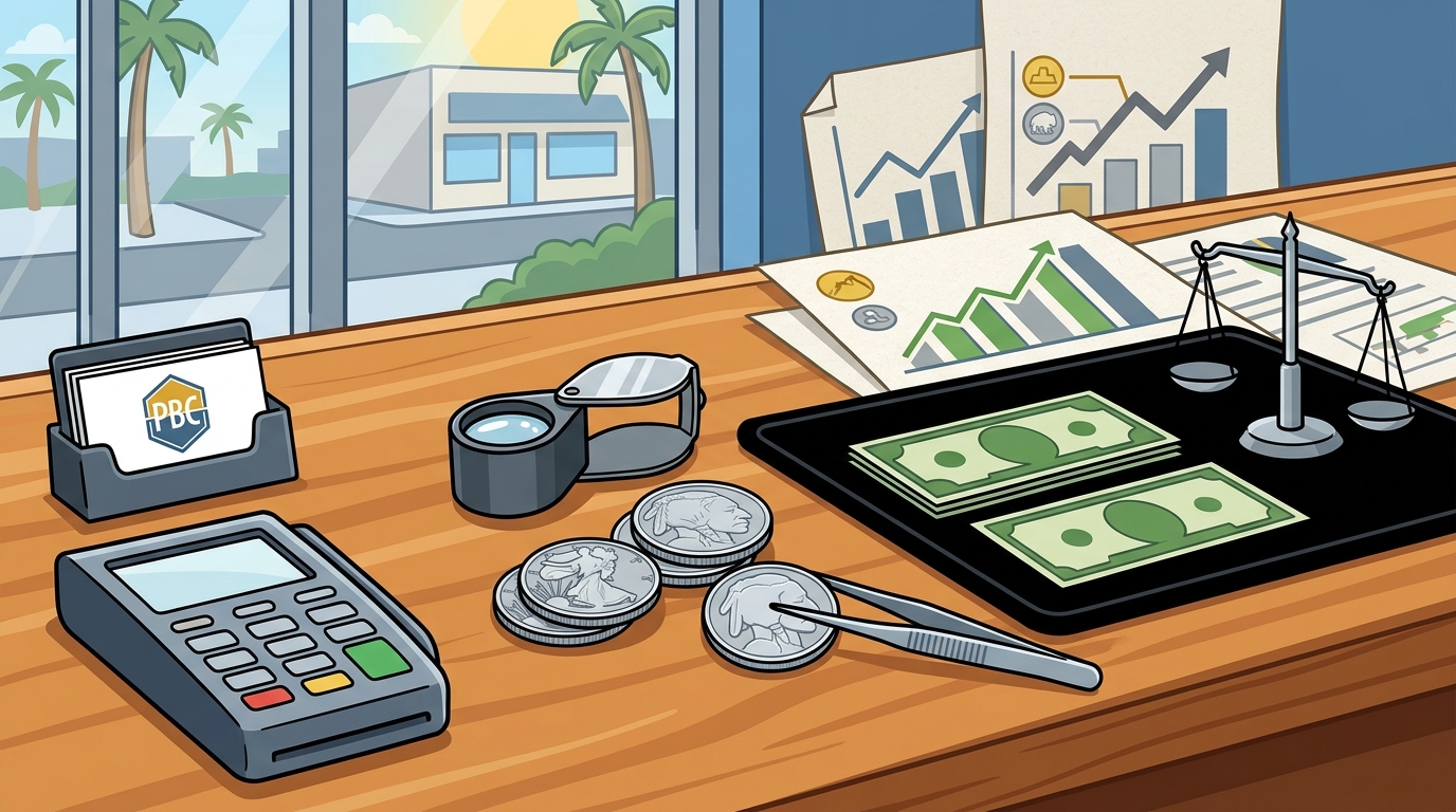 Benefits of Selling Silver Coins to a Local Dealer in Palm Beach