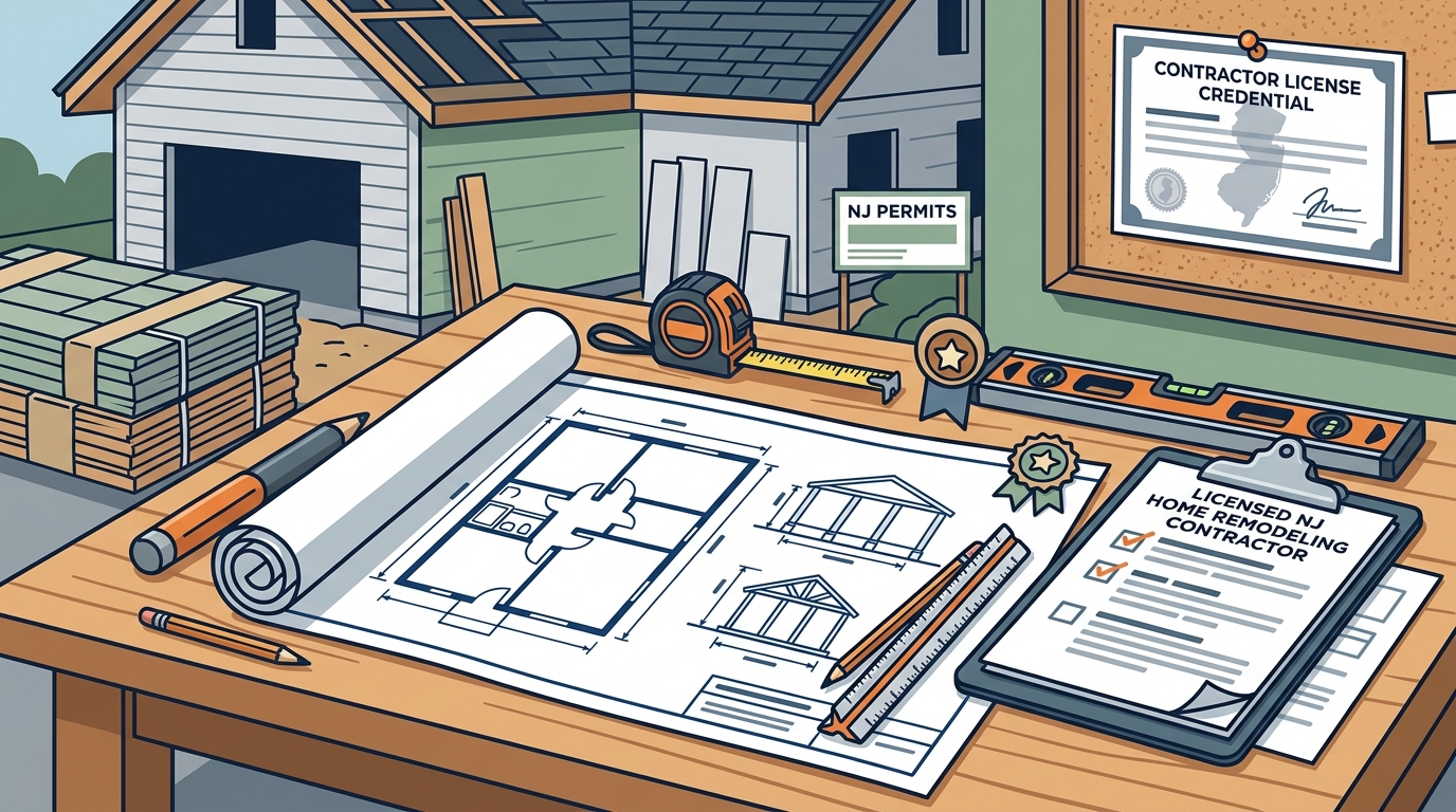 Common Mistakes When Hiring a Licensed NJ Home Remodeling