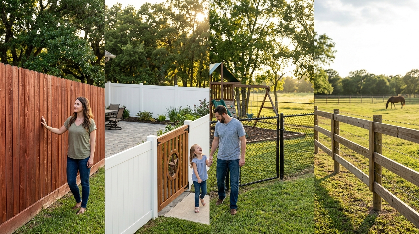 Comparing Fence Types: Wood, Vinyl, Chain Link & More