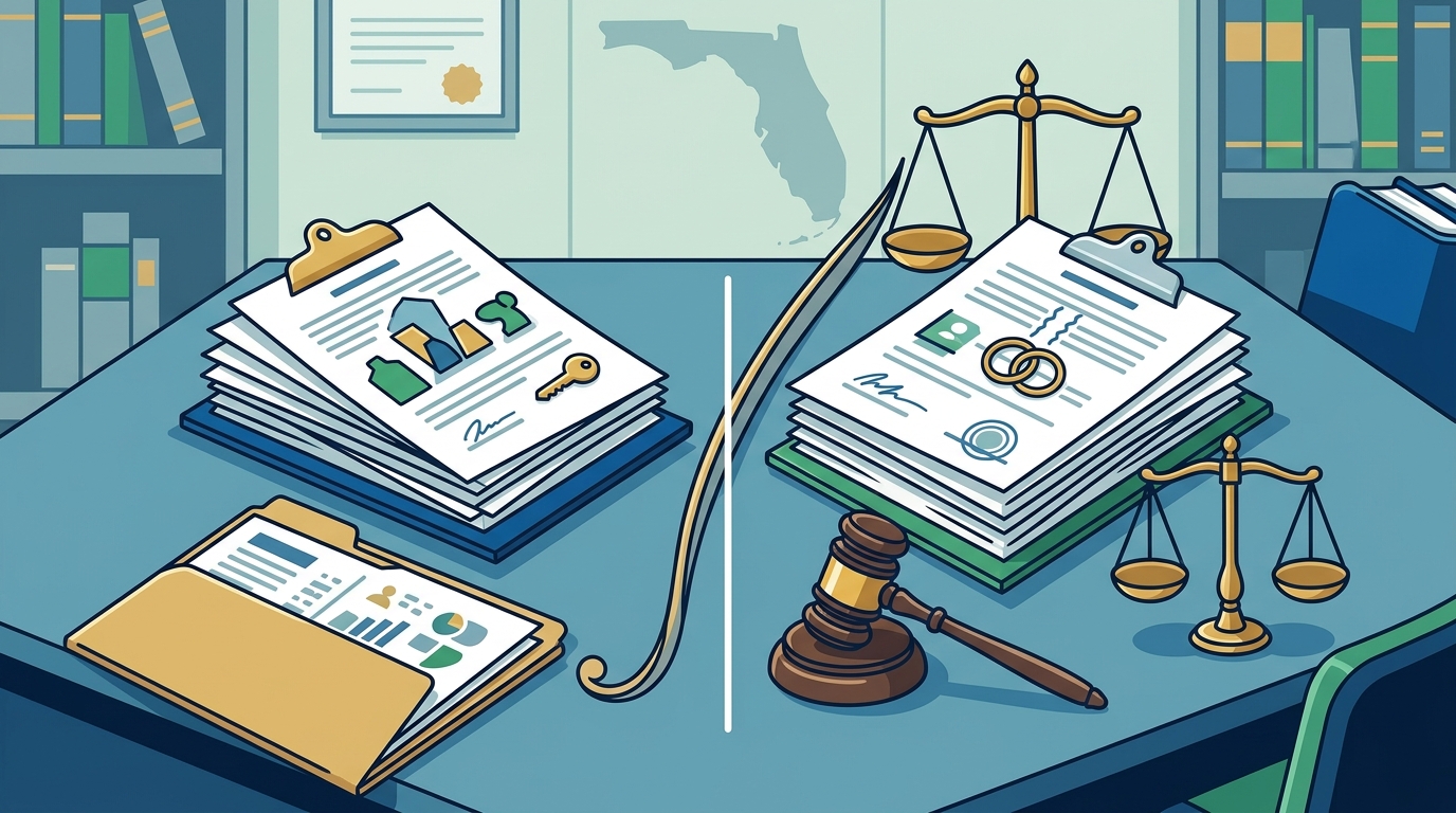 Divorce vs. Legal Separation in Florida: Key Differences