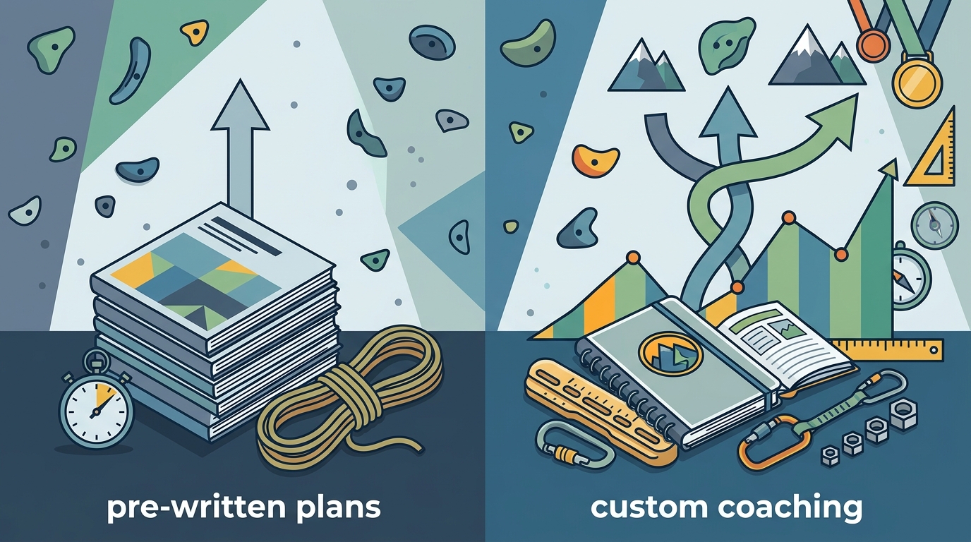 Custom vs. Pre-Written Climbing Plans: Which Fits Your Goals?