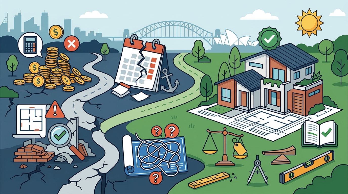 Common New Home Builder Mistakes in Sydney & How to Avoid Them