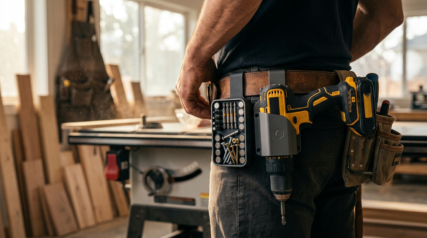 Drill Caddy vs Bit Caddy: Which Wearable Tool Organizer Is Right