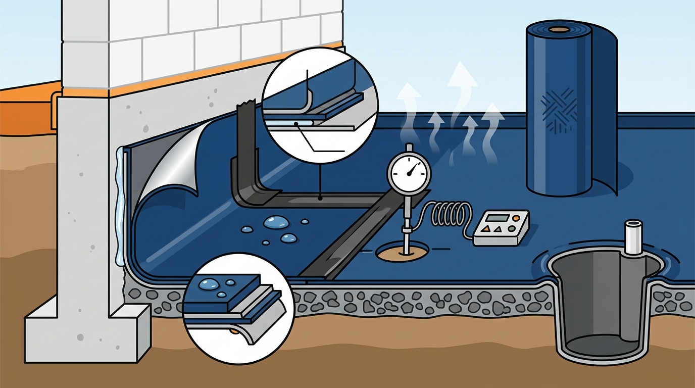 Vapor Barrier Performance Standards for Crawl Spaces