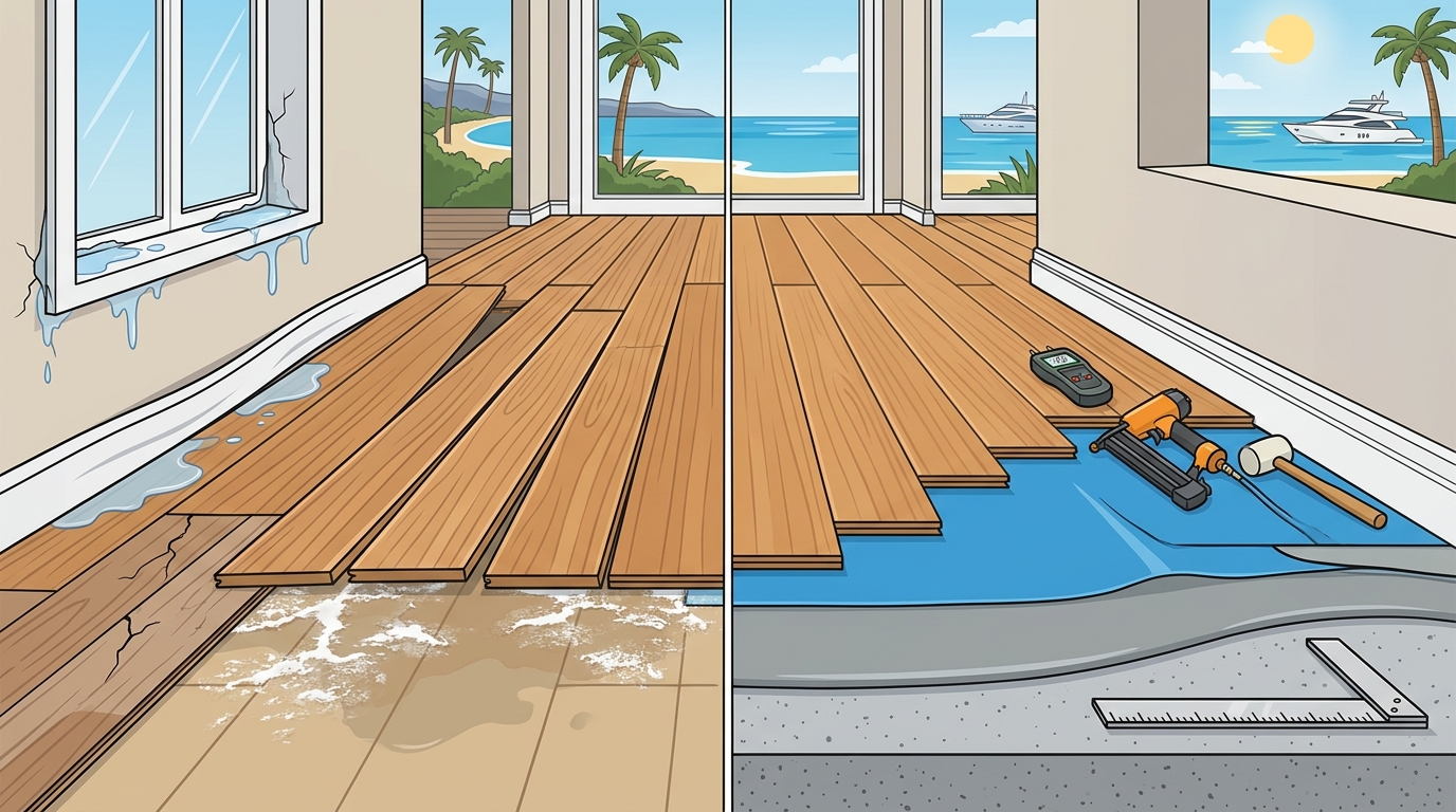 Common Flooring Installation Mistakes in Newport Beach and How