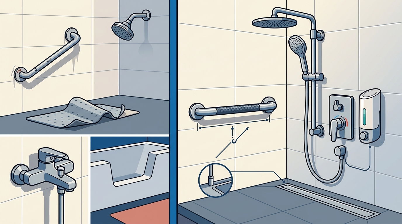 Common Shower Adaptation Mistakes and How to Choose the Right