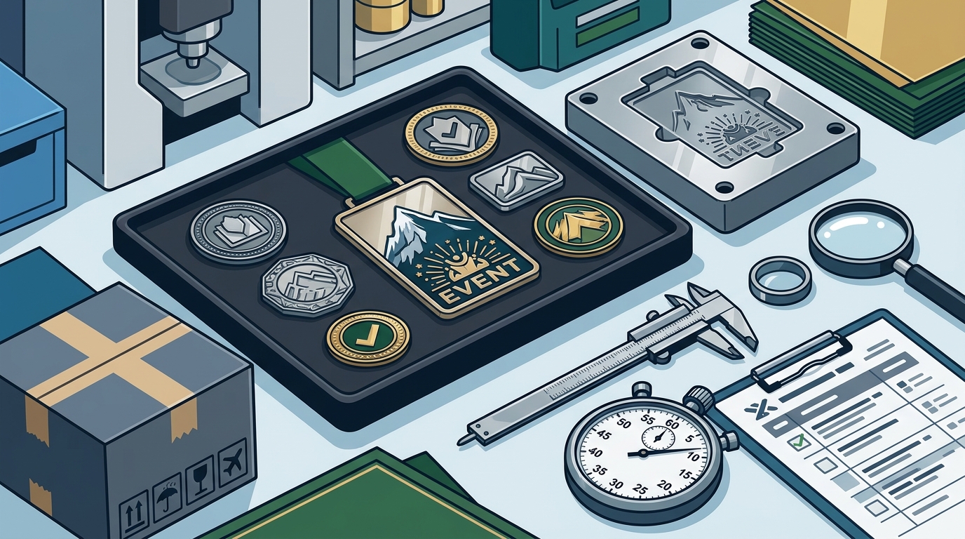 Fast-Track Custom Event Medallions: Specs & Timeline